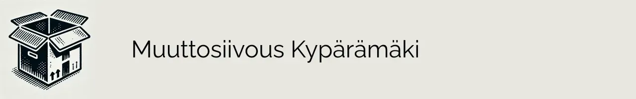 Muuttosiivous Kypärämäki