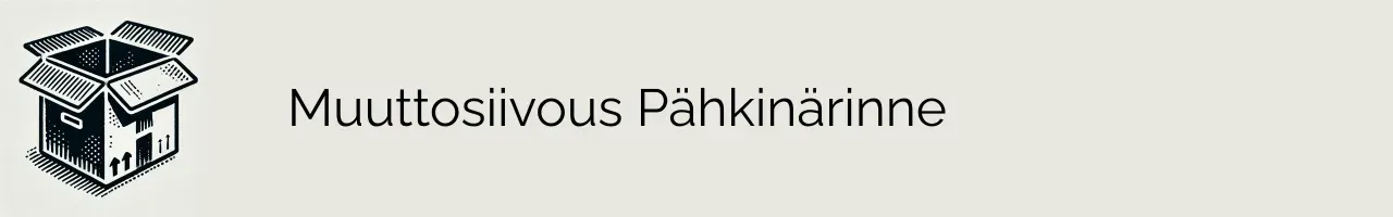 Muuttosiivous Pähkinärinne