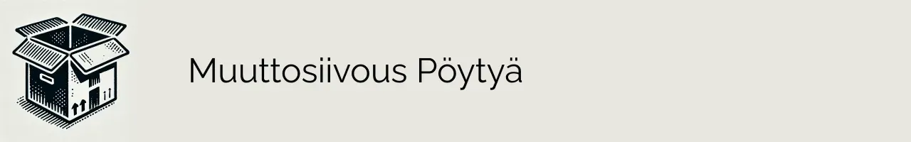 Muuttosiivous Pöytyä