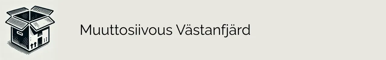 Muuttosiivous Västanfjärd